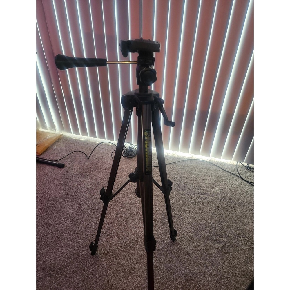 Mohawk Aluminum Camera Tripod mtr 300 Pan/Tilt Head Quick Release Universal